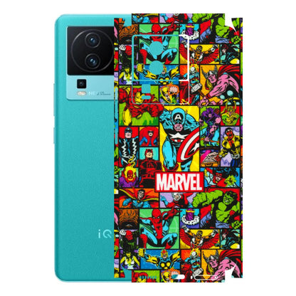 IQOO Phone Skins (All Models) - MARVELOUS Comic Characters - 3D Embossed Finish (L-129) IQOO Neo 7 5G