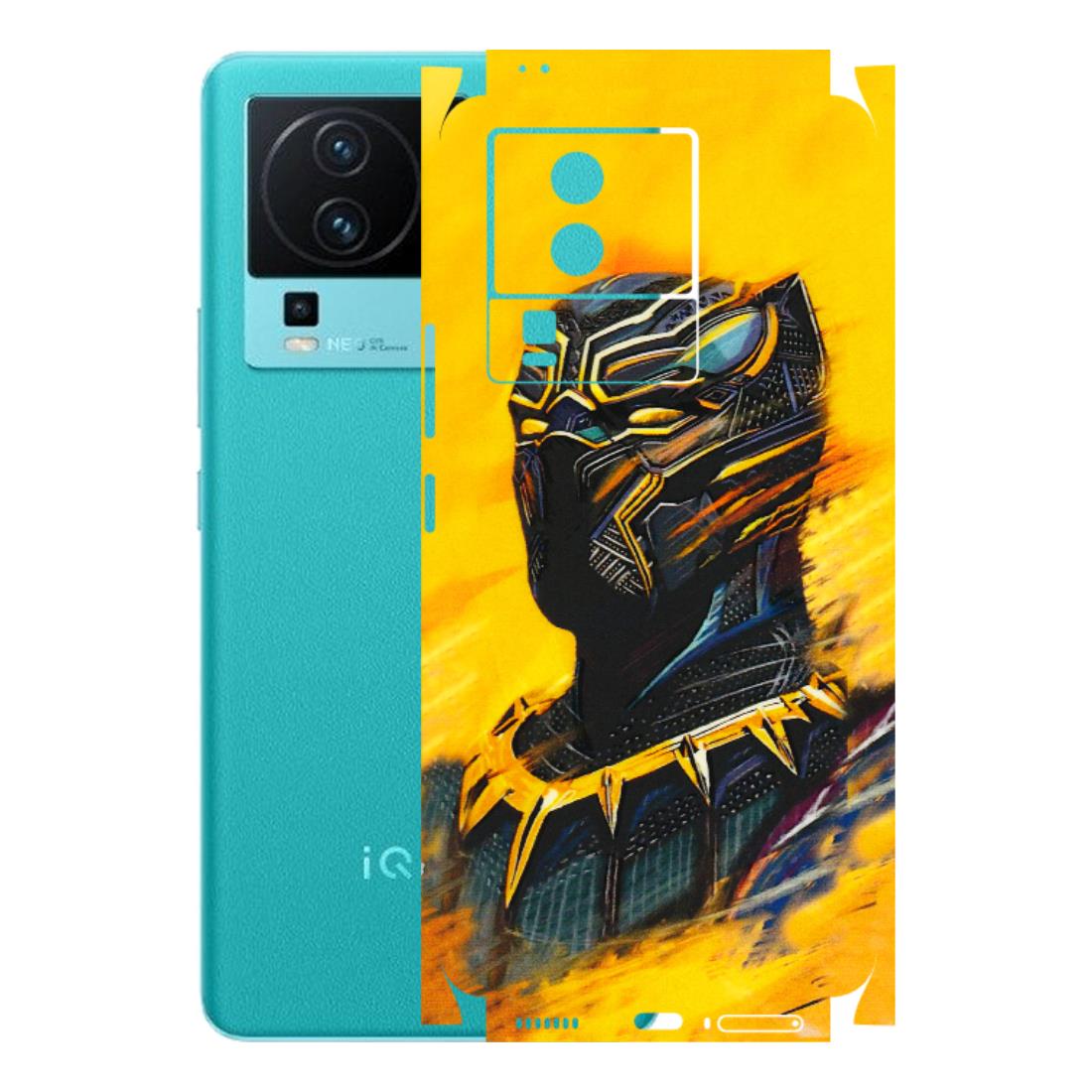 IQOO Phone Skins (All Models) - Yellow Panther - 3D Embossed Finish (L-54) IQOO Neo 7 5G