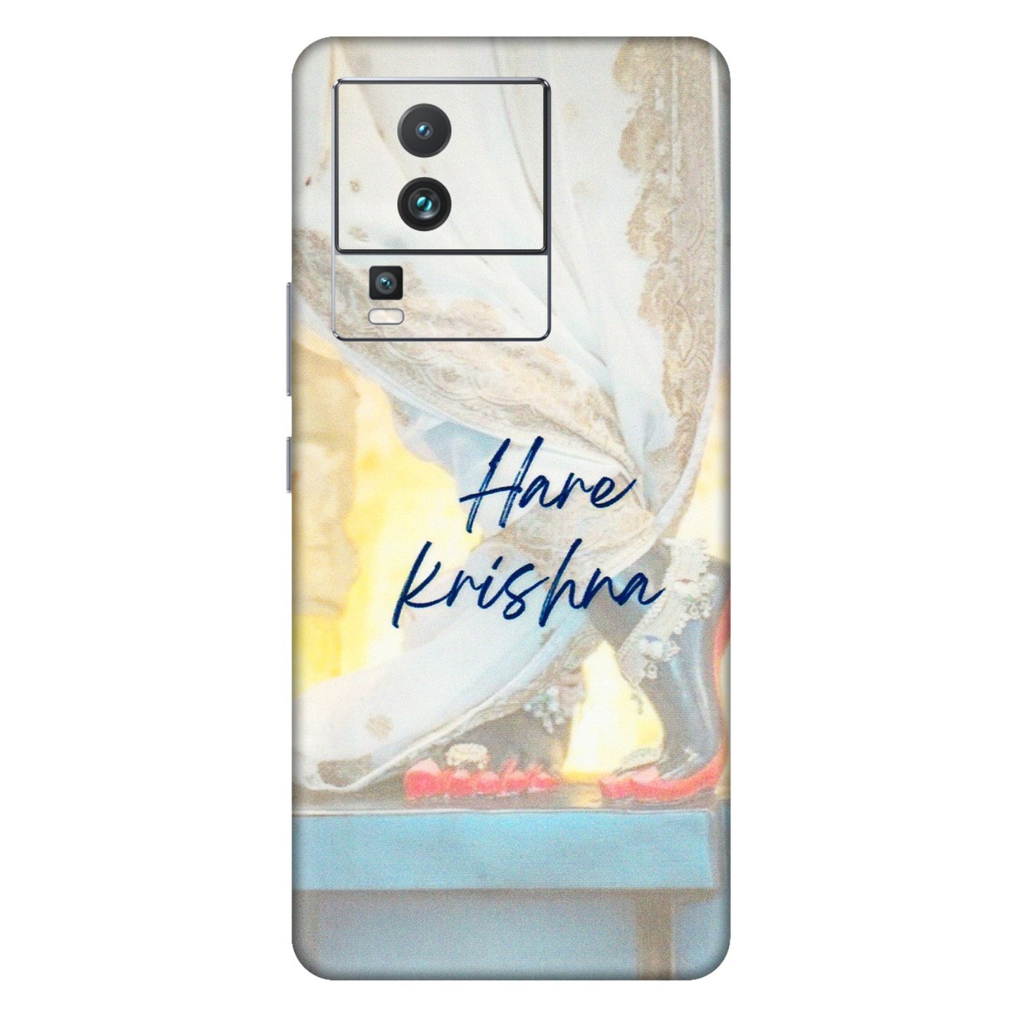 IQOO Phone Skins (All Models) - Hare Krishna - 3D Embossed Finish (L-03) IQOO Neo 7 5G