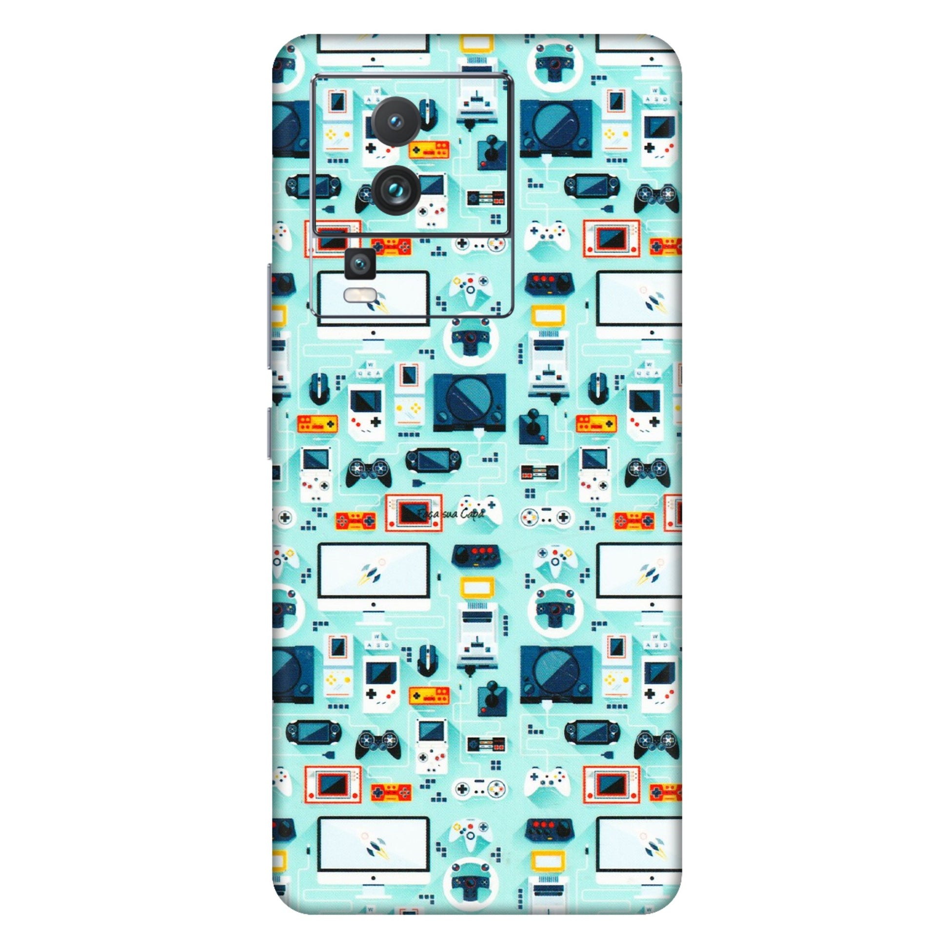 IQOO Phone Skins (All Models) - Gadgets Doodle - 3D Embossed Finish (L-184) IQOO Neo 7 5G