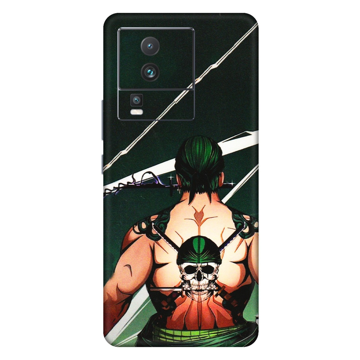 IQOO Phone Skins (All Models) - Zoro Anime - 3D Embossed Finish (L-23) IQOO Neo 7 5G