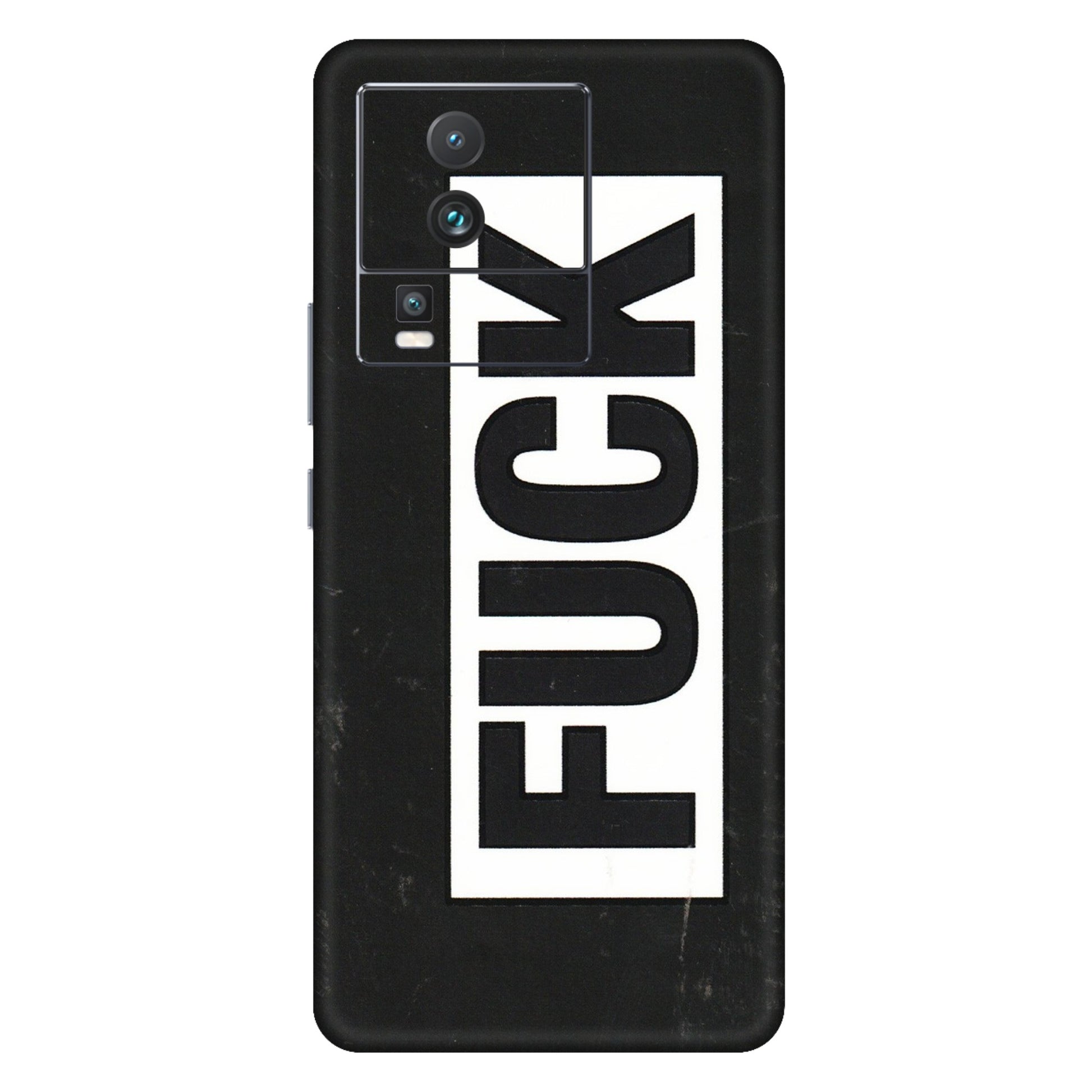 IQOO Phone Skins (All Models) - The F Word - 3D Embossed Finish (L-255) IQOO Neo 7 5G