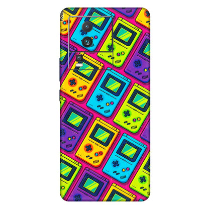IQOO Phone Skins (All Models) - Gameboy Colourful - 3D Embossed Finish (L-266) IQOO Neo 7 5G