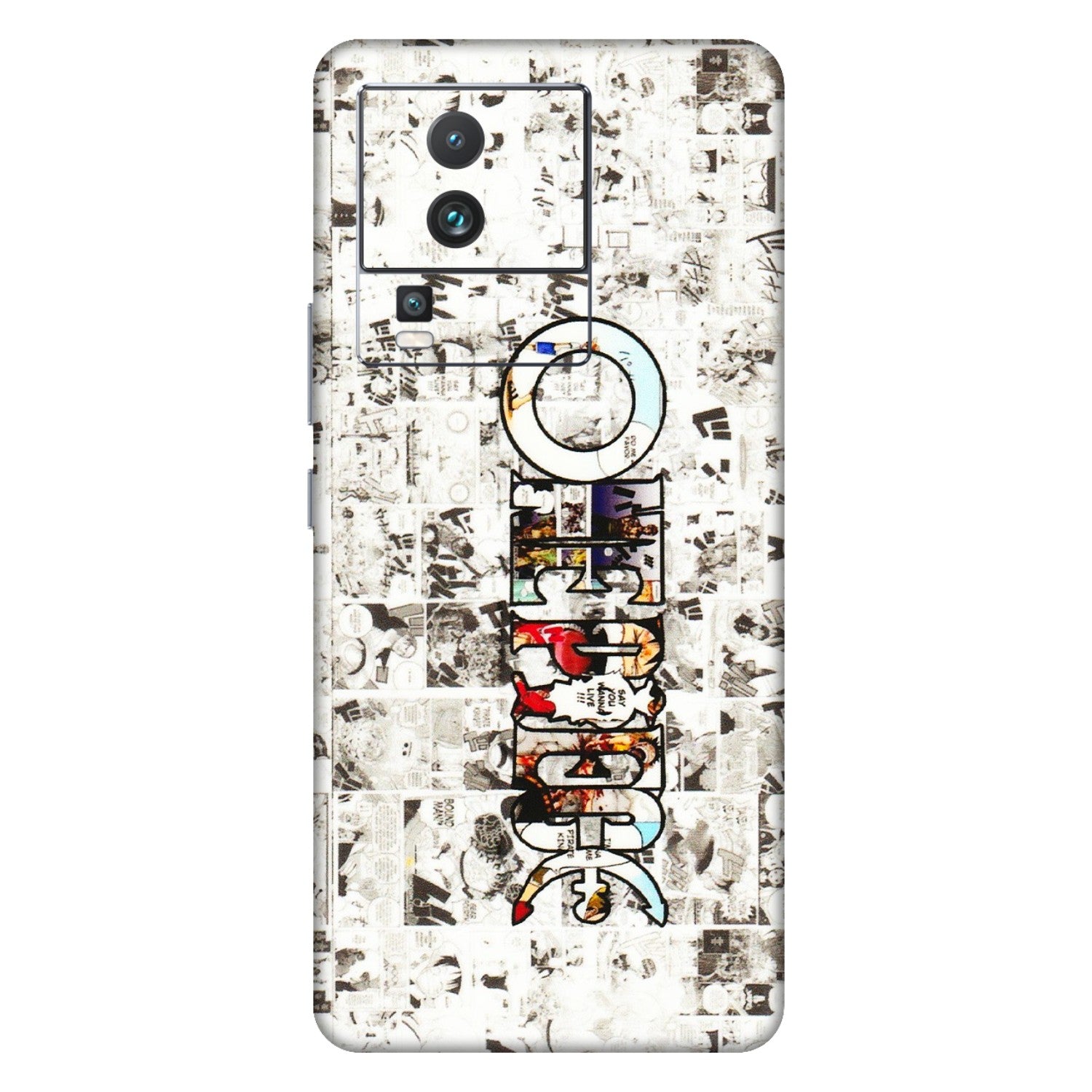 IQOO Phone Skins (All Models) - One Piece Manga - 3D Embossed Finish (L-26) IQOO Neo 7 5G