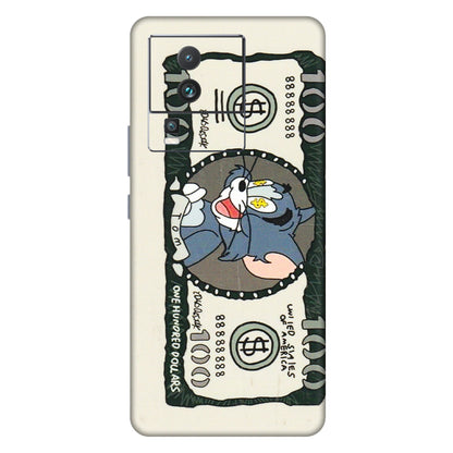 IQOO Phone Skins (All Models) - Tom Hundred Dollar - 3D Embossed Finish (L-324) IQOO Neo 7 5G