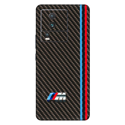 IQOO Phone Skins (All Models) - BM Carbon Fiber Feels - 3D Embossed Finish (L-38) IQOO Neo 7 5G