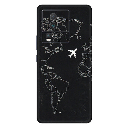 IQOO Phone Skins (All Models) - Never Ending Travel - 3D Embossed Finish (L-79) IQOO Neo 7 5G