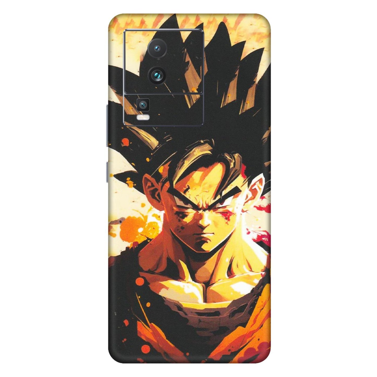 IQOO Phone Skins (All Models) - Angry Goku - Matte Finish (M-12) IQOO Neo 7 5G