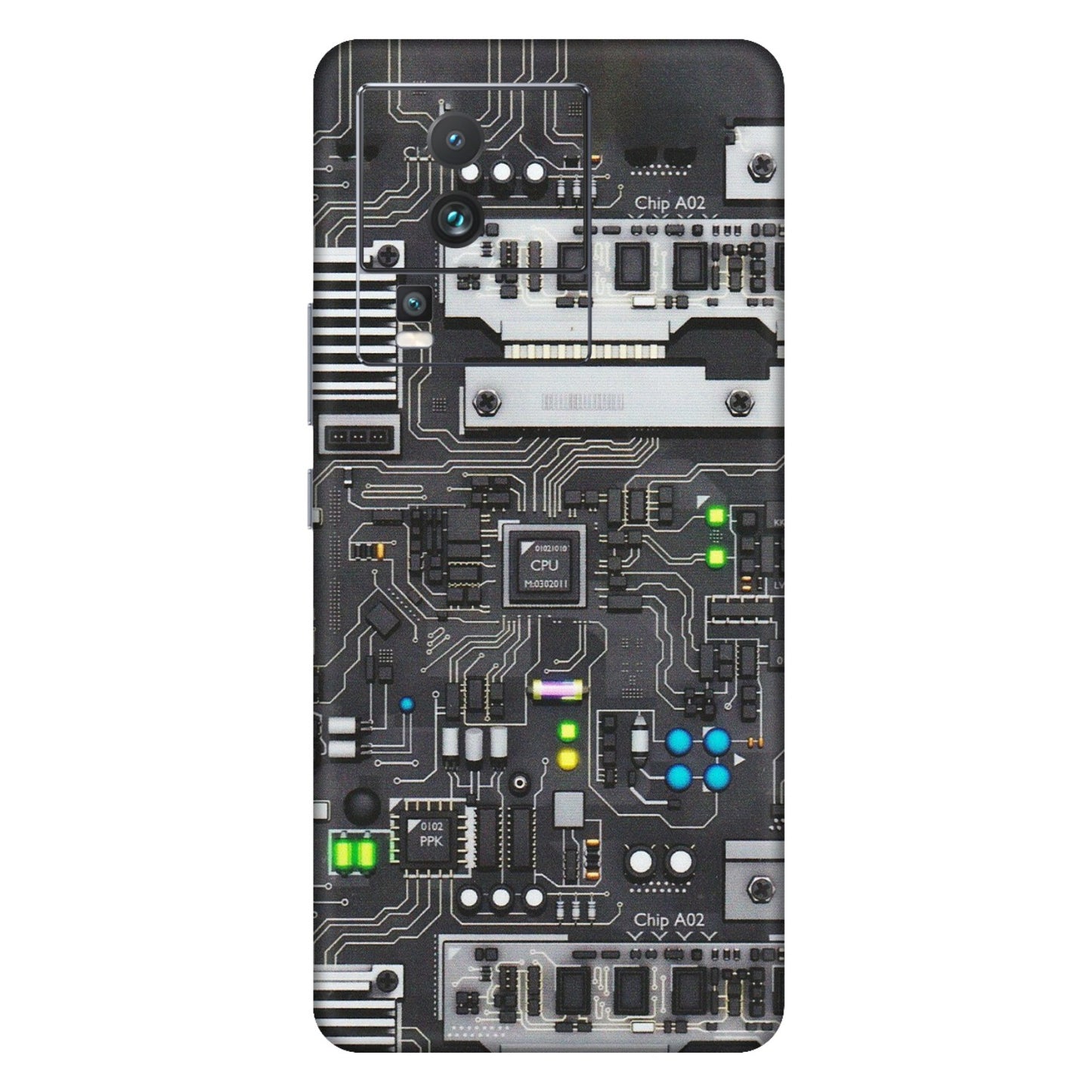 IQOO Phone Skins (All Models) - Motherboard Internals - Matte Finish (M-135) IQOO Neo 7 5G