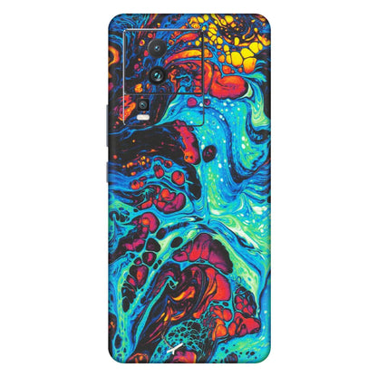 IQOO Phone Skins (All Models) - Majestic Galactic Marbel - Matte Finish (M-85) IQOO Neo 7 5G