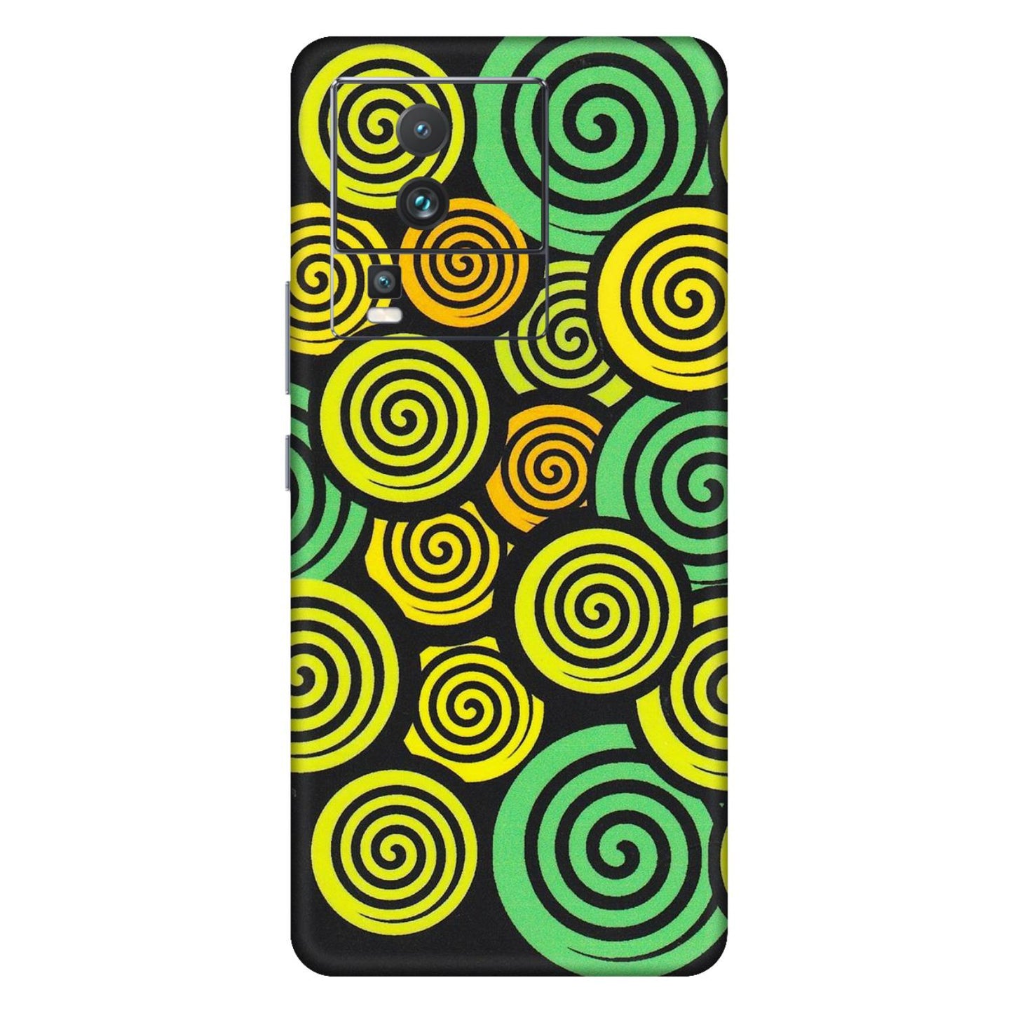 IQOO Phone Skins (All Models) - Crazy Spiral - Matte Finish (M-91) IQOO Neo 7 5G