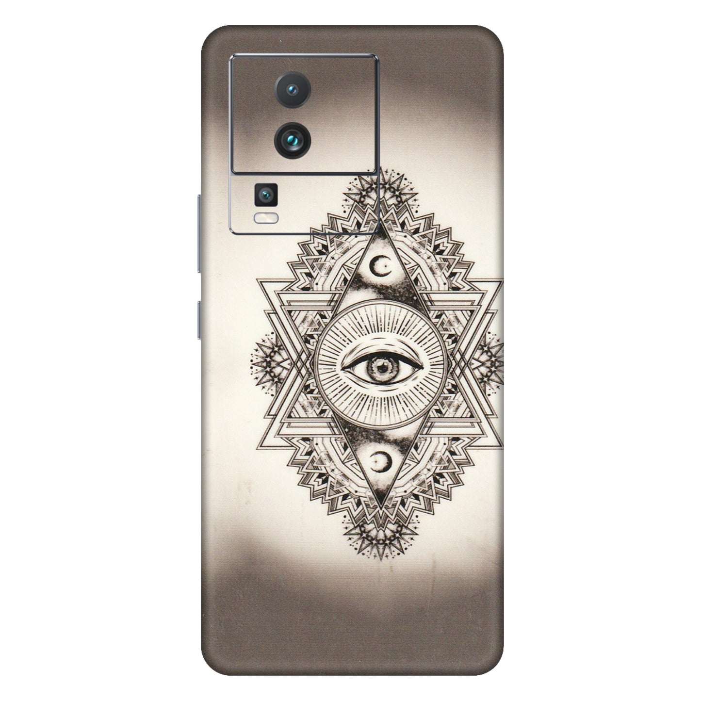 IQOO Phone Skins (All Models) - Illuminati Great Eye - Transparent Finish (T-14) IQOO Neo 7 5G