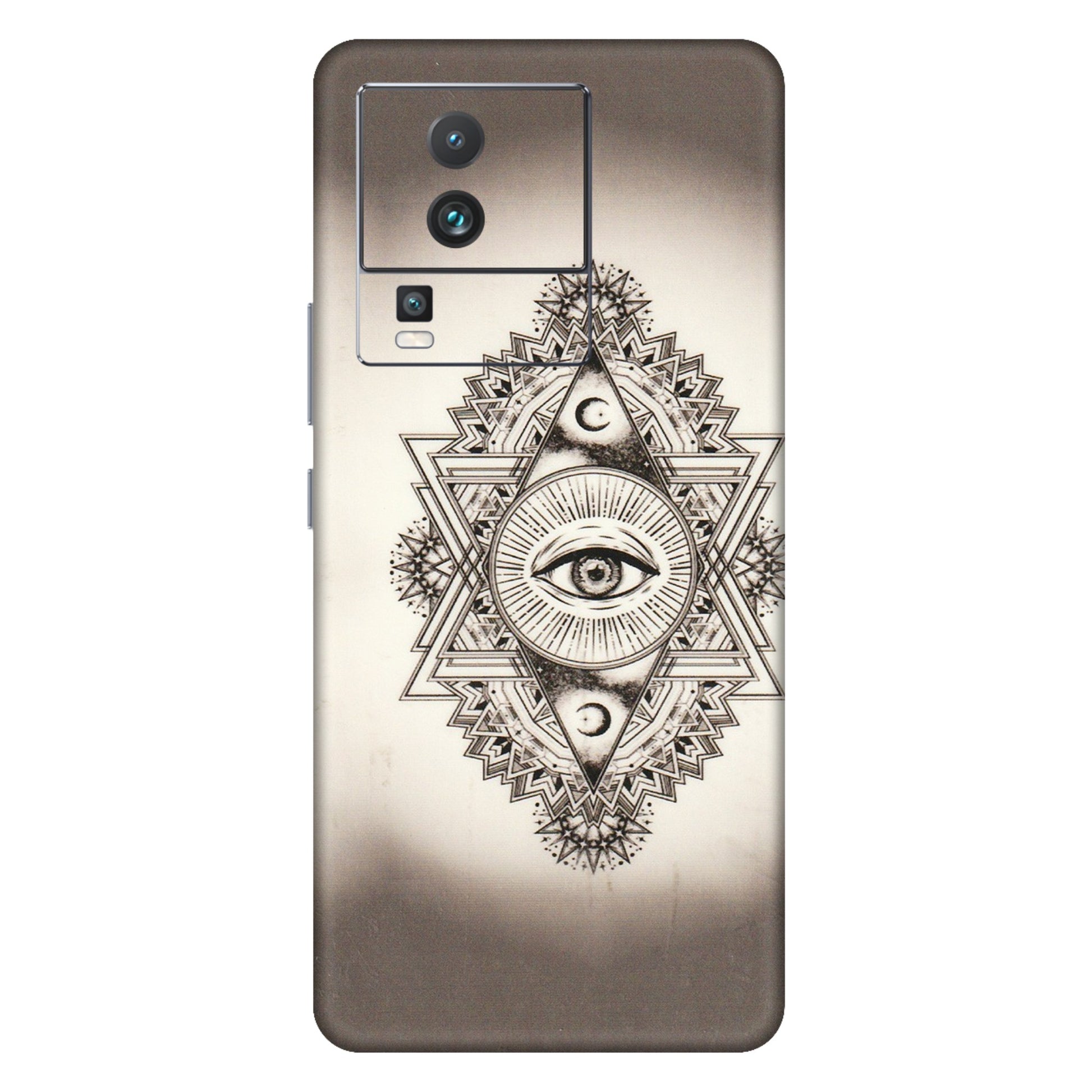 IQOO Phone Skins (All Models) - Illuminati Great Eye - Transparent Finish (T-14) IQOO Neo 7 5G