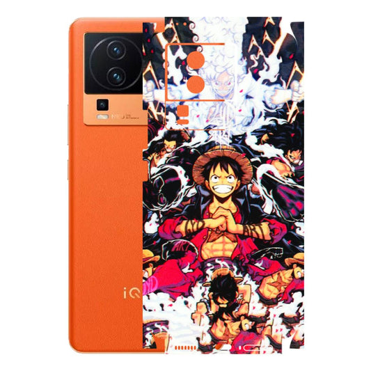 IQOO Phone Skins (All Models) - Luffy Anime Character - 3D Embossed Finish (L-203) IQOO Neo 7 PRO