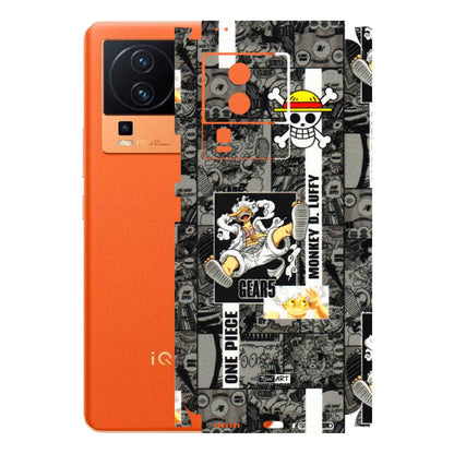 IQOO Phone Skins (All Models) - Cuffy Anime MonkeyCamic - 3D Embossed Finish (L-242) IQOO Neo 7 PRO