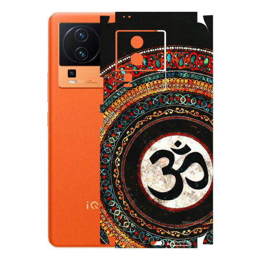 IQOO Phone Skins (All Models) - Aum Chant Abstract - 3D Embossed Finish (L-42) IQOO Neo 7 PRO