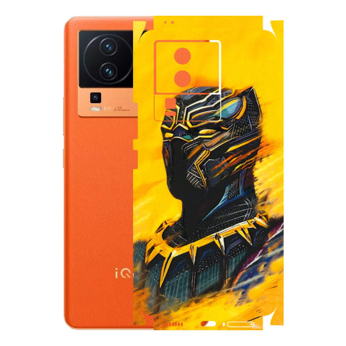 IQOO Phone Skins (All Models) - Yellow Panther - 3D Embossed Finish (L-54) IQOO Neo 7 PRO