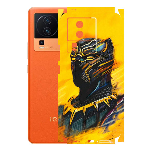 IQOO Phone Skins (All Models) - Yellow Panther - 3D Embossed Finish (L-54) IQOO Neo 7 PRO