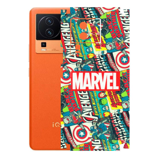 IQOO Phone Skins (All Models) - Marvel Comic Lover - Matte Finish (M-30) IQOO Neo 7 PRO