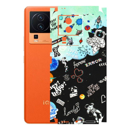 IQOO Phone Skins (All Models) - Living In A Space Dream - Matte Finish (M-46) IQOO Neo 7 PRO