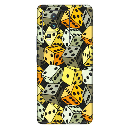 IQOO Phone Skins (All Models) - Dices Of Life - 3D Embossed Finish (L-04) IQOO Neo 7 PRO