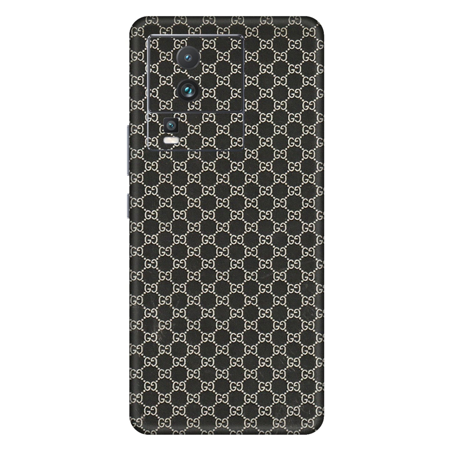 IQOO Phone Skins (All Models) - Black G Print - 3D Embossed Finish (L-109) IQOO Neo 7 PRO