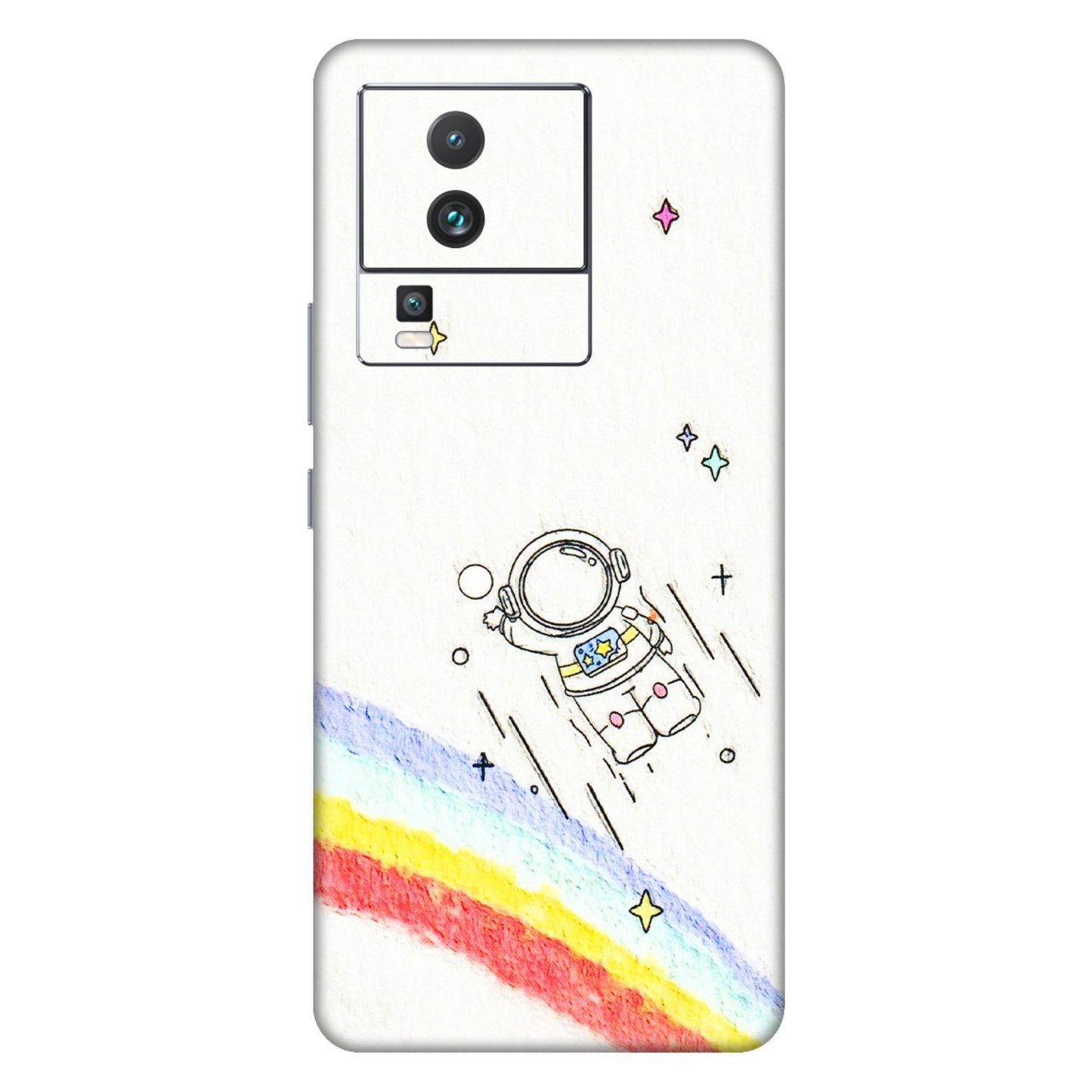 IQOO Phone Skins (All Models) - Milkyway Astronaut - 3D Embossed Finish (L-110) IQOO Neo 7 PRO