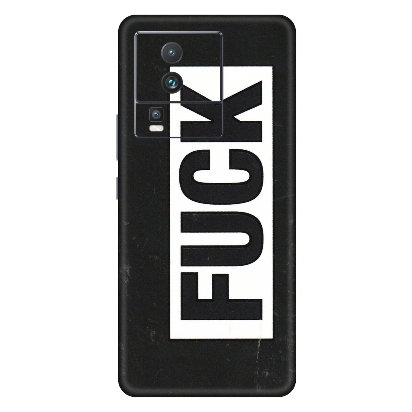 IQOO Phone Skins (All Models) - The F Word - 3D Embossed Finish (L-255) IQOO Neo 7 PRO