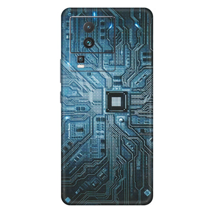 IQOO Phone Skins (All Models) - Original Circuit - 3D Embossed Finish (L-267) IQOO Neo 7 PRO