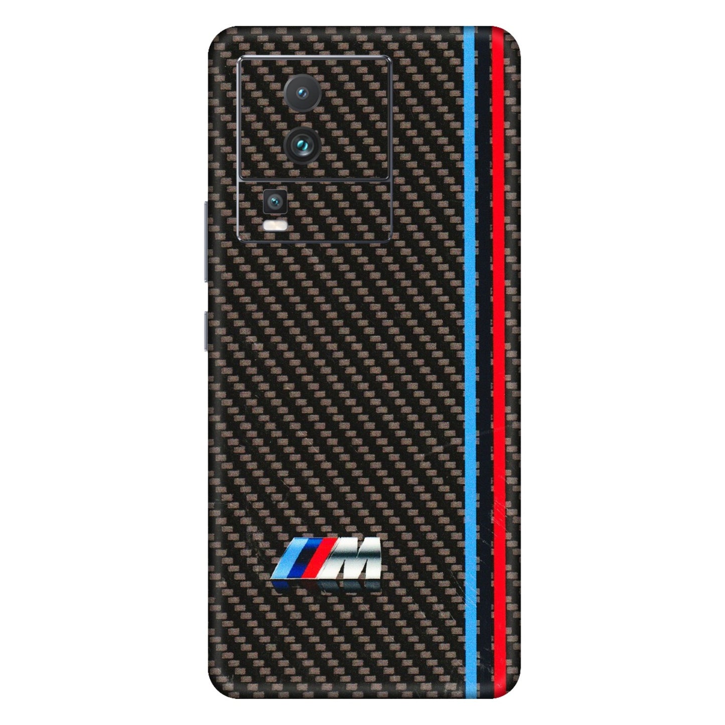 IQOO Phone Skins (All Models) - BM Carbon Fiber Feels - 3D Embossed Finish (L-38) IQOO Neo 7 PRO