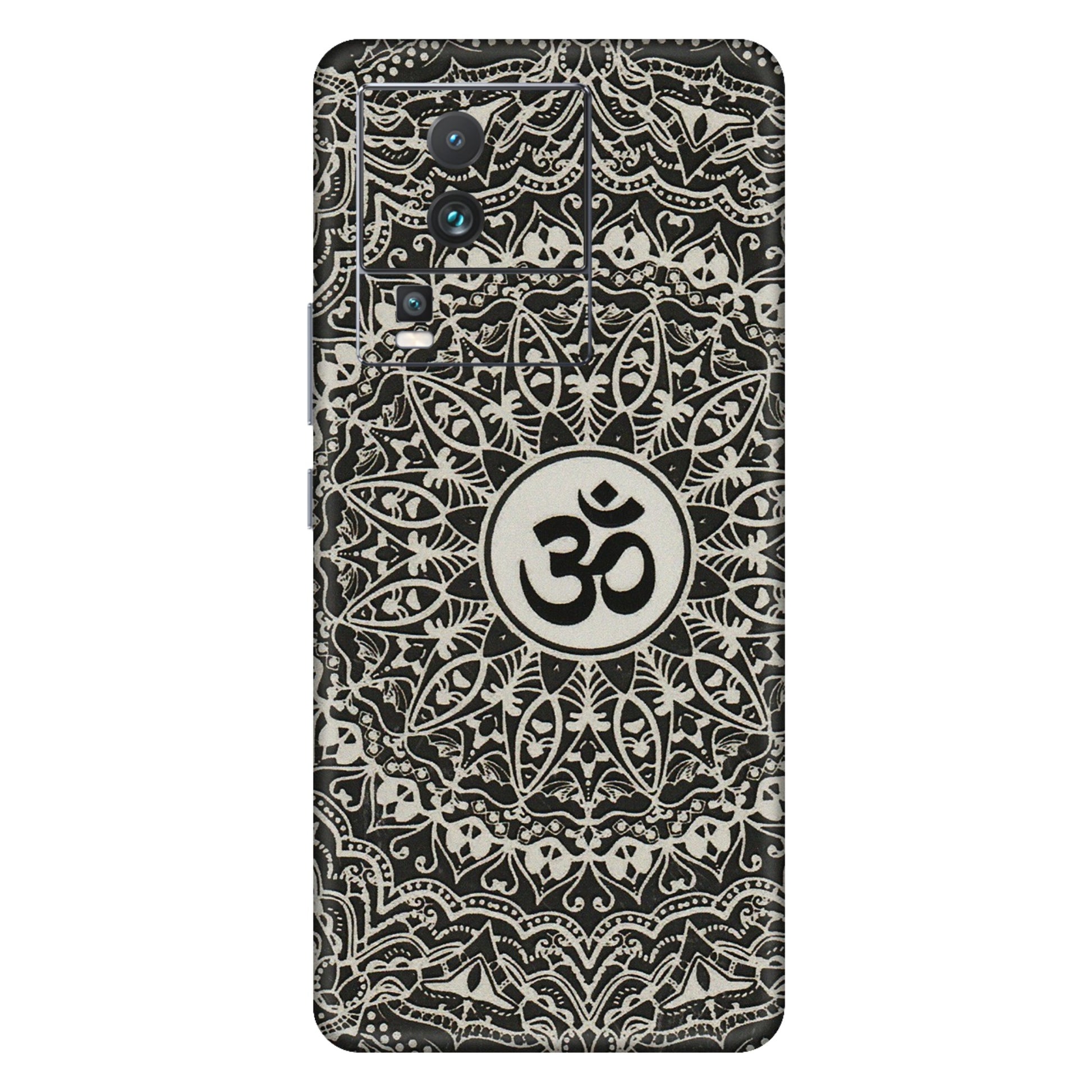 IQOO Phone Skins (All Models) - Aum Elegant Mandala - 3D Embossed Finish (L-62) IQOO Neo 7 PRO