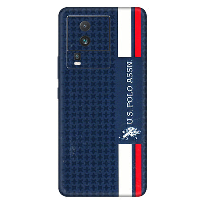 IQOO Phone Skins (All Models) - US POLO Designer Brand - 3D Embossed Finish (L-65) IQOO Neo 7 PRO
