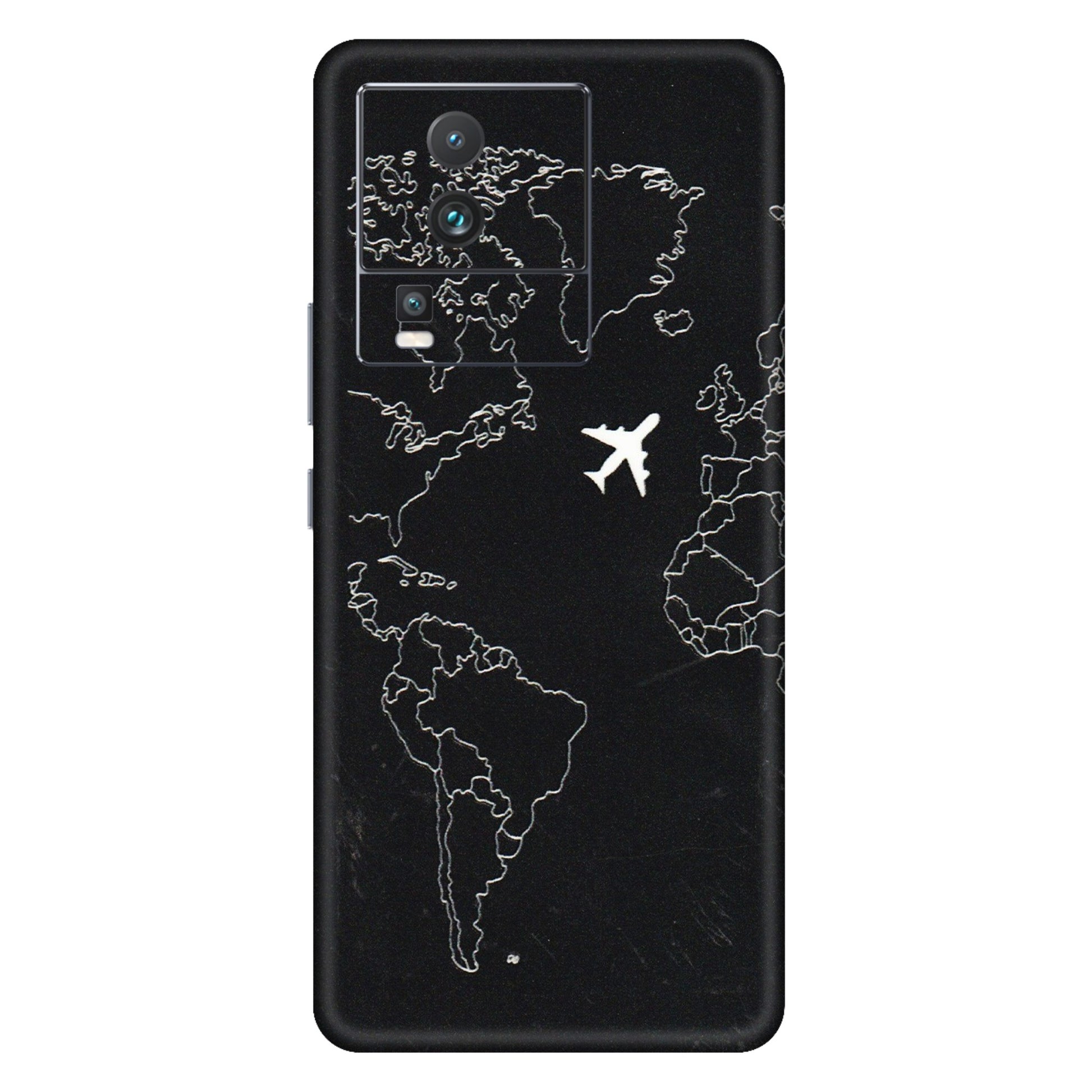 IQOO Phone Skins (All Models) - Never Ending Travel - 3D Embossed Finish (L-79) IQOO Neo 7 PRO