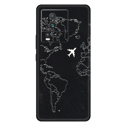 IQOO Phone Skins (All Models) - Never Ending Travel - 3D Embossed Finish (L-79) IQOO Neo 7 PRO
