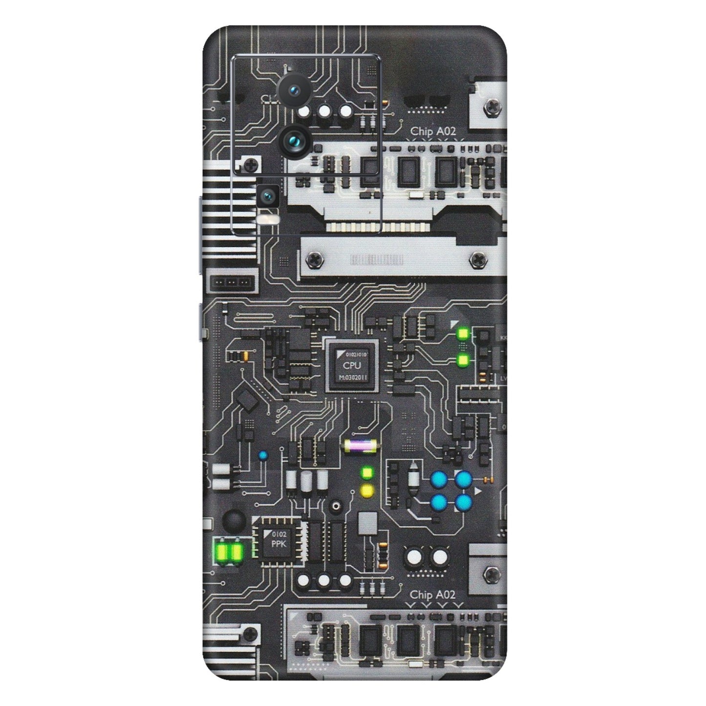 IQOO Phone Skins (All Models) - Motherboard Internals - Matte Finish (M-135) IQOO Neo 7 PRO