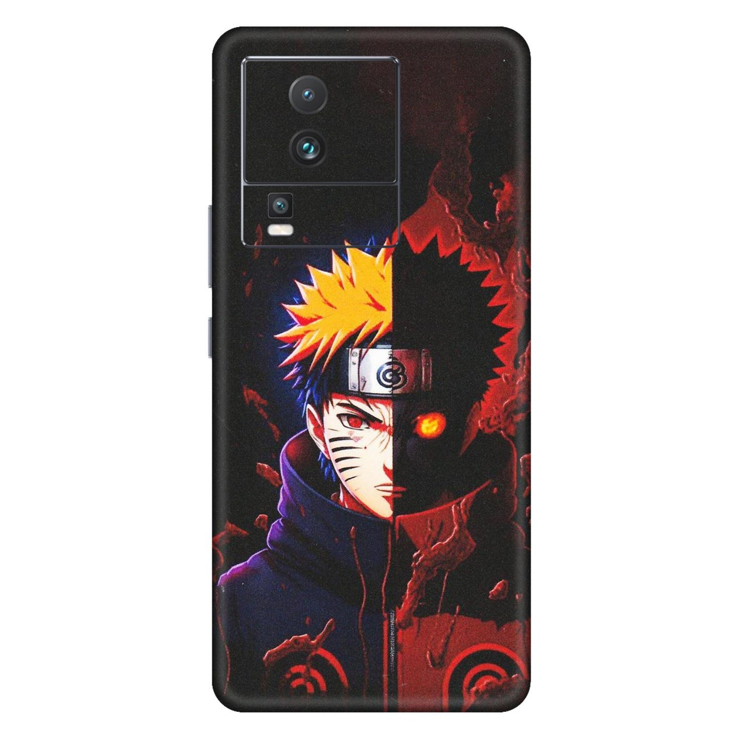 IQOO Phone Skins (All Models) - Naruto X Evil - Matte Finish (M-70) IQOO Neo 7 PRO