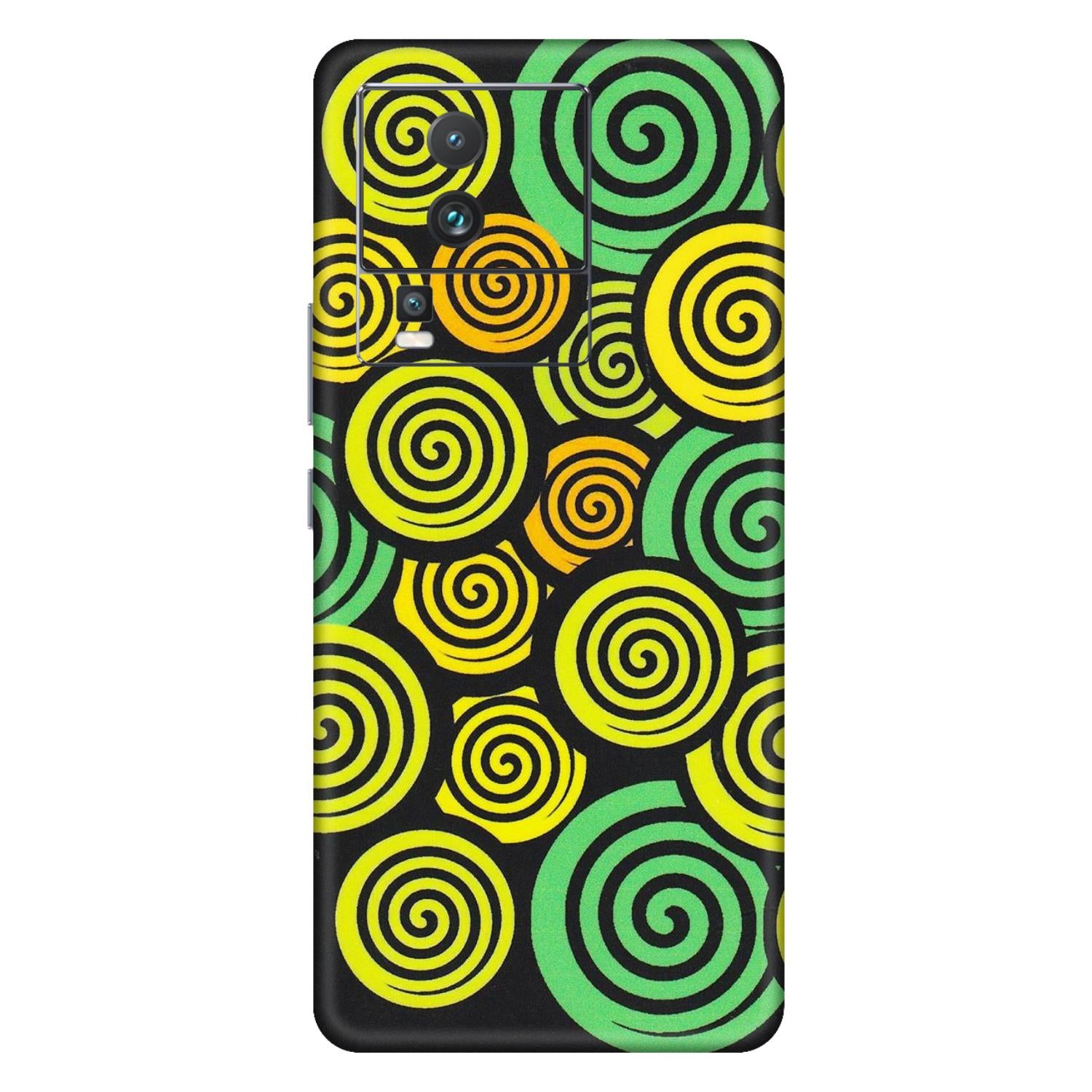 IQOO Phone Skins (All Models) - Crazy Spiral - Matte Finish (M-91) IQOO Neo 7 PRO