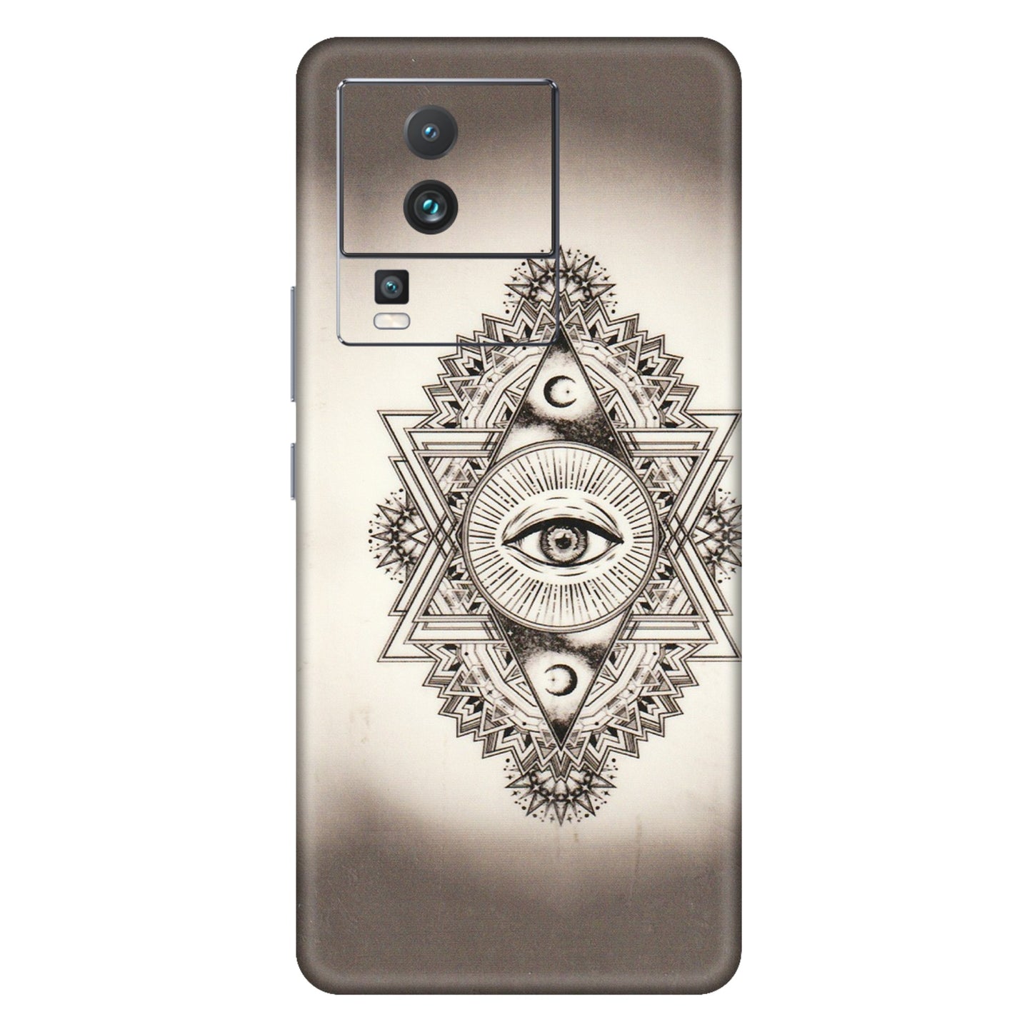 IQOO Phone Skins (All Models) - Illuminati Great Eye - Transparent Finish (T-14) IQOO Neo 7 PRO