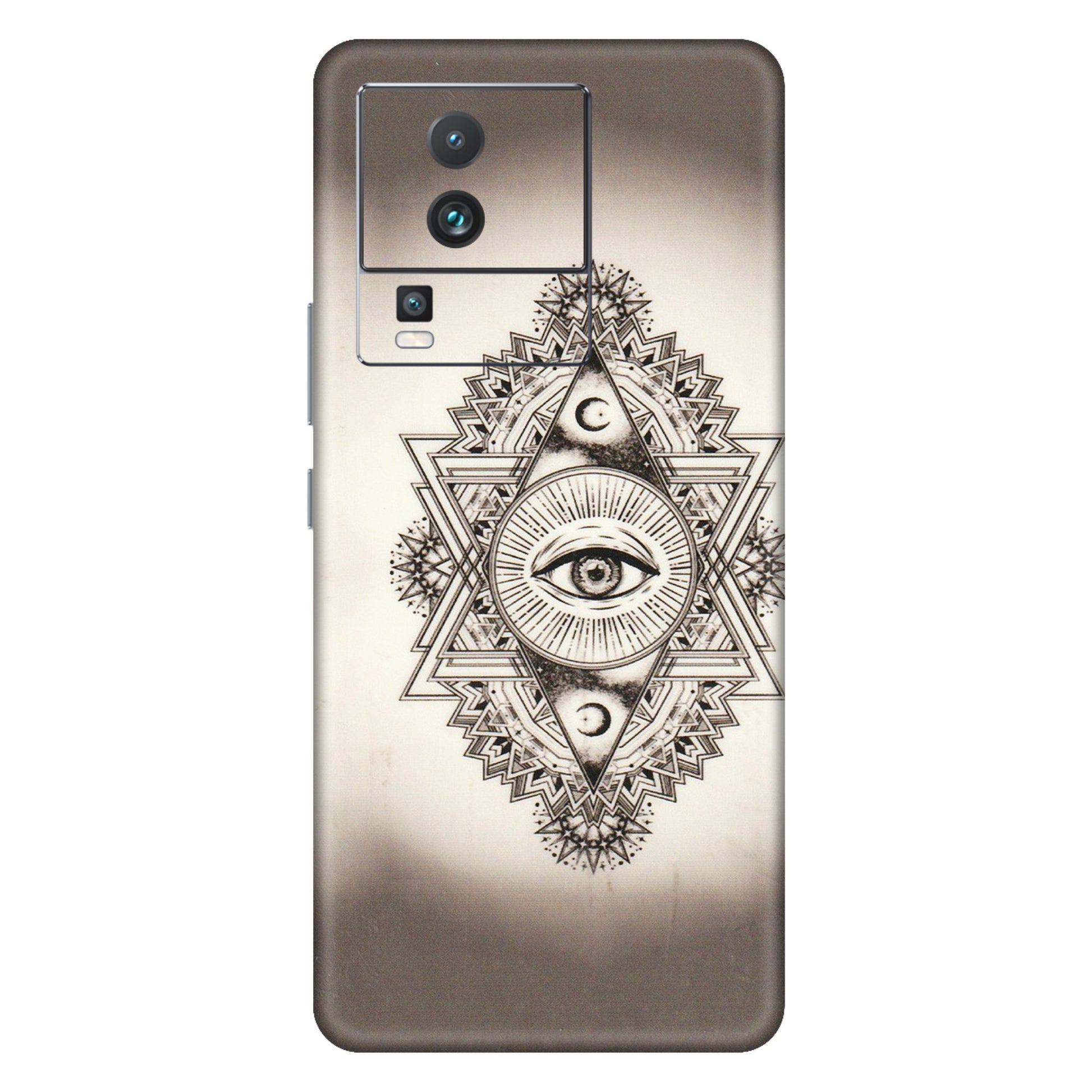 IQOO Phone Skins (All Models) - Illuminati Great Eye - Transparent Finish (T-14) IQOO Neo 7 PRO