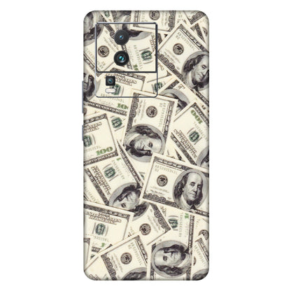 IQOO Phone Skins (All Models) - Dollar Lover - Transparent Finish (T-17) IQOO Neo 7 PRO