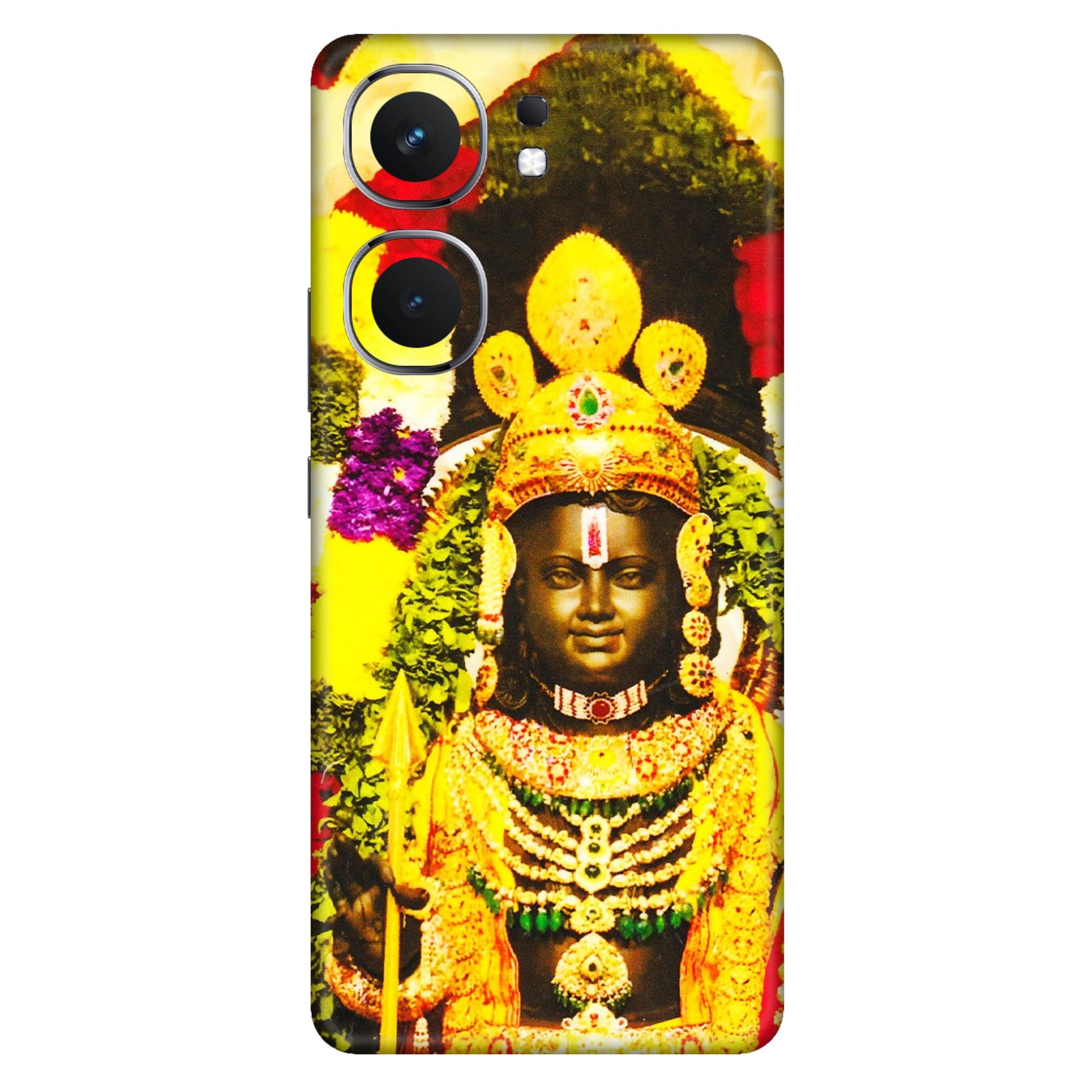 IQOO Phone Skins (All Models) - Ram Lalla Ayodhya - 3D Embossed Finish (L-103) IQOO Neo 9 Pro