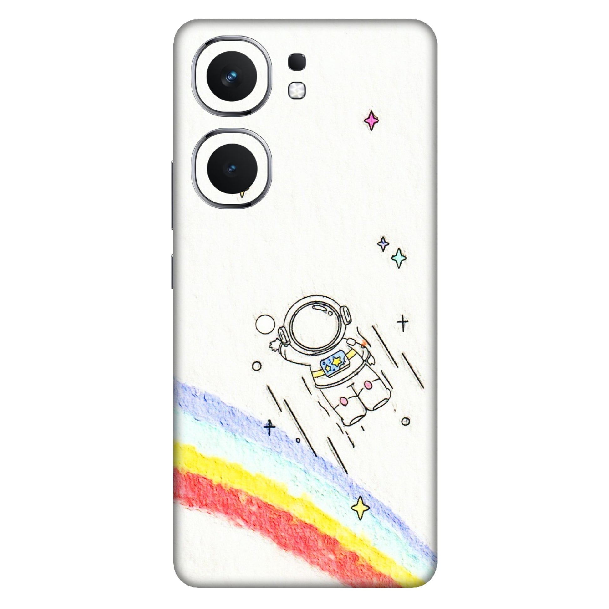 IQOO Phone Skins (All Models) - Milkyway Astronaut - 3D Embossed Finish (L-110) IQOO Neo 9 Pro