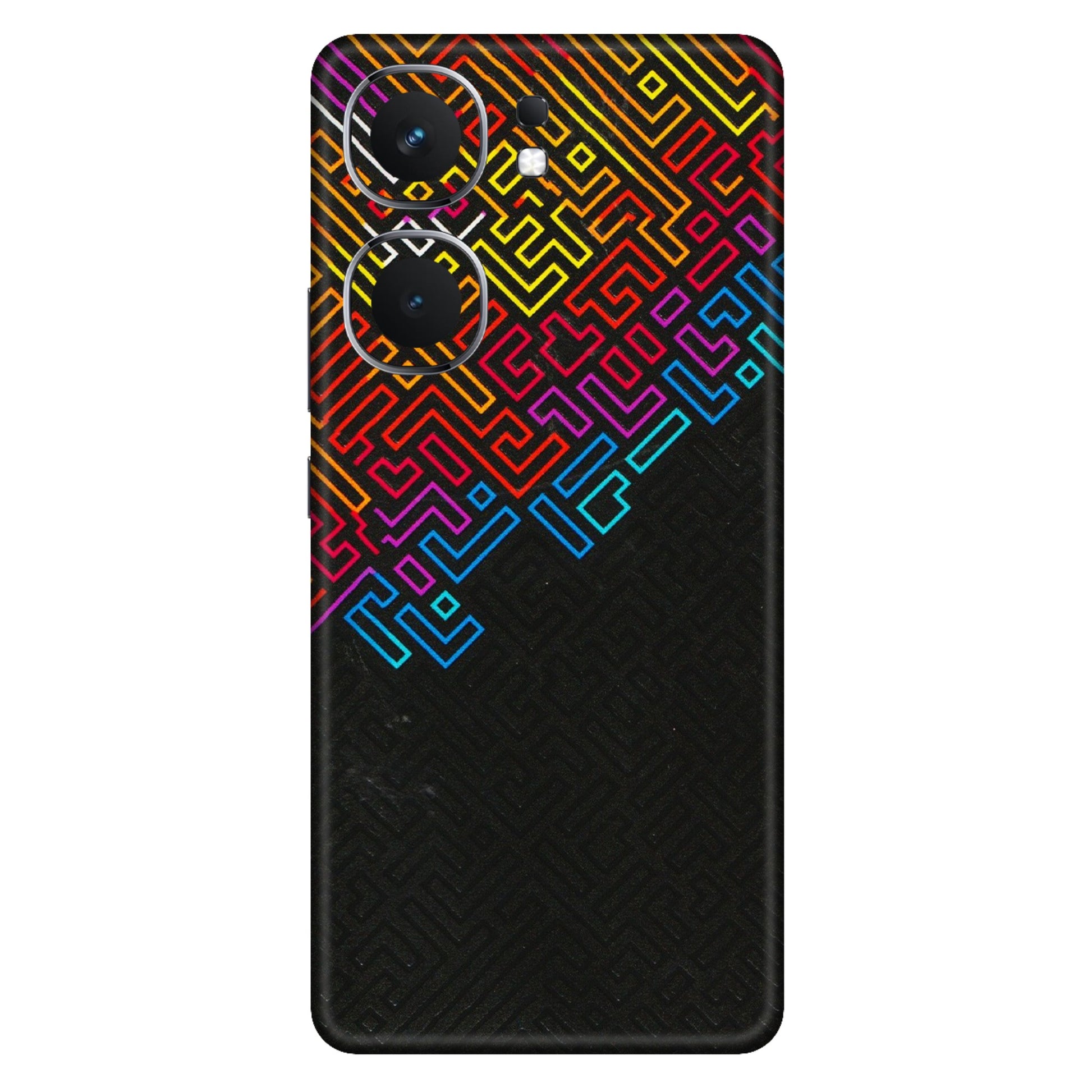 IQOO Phone Skins (All Models) - Dotme Pattern Art - 3D Embossed Finish (L-121) IQOO Neo 9 Pro
