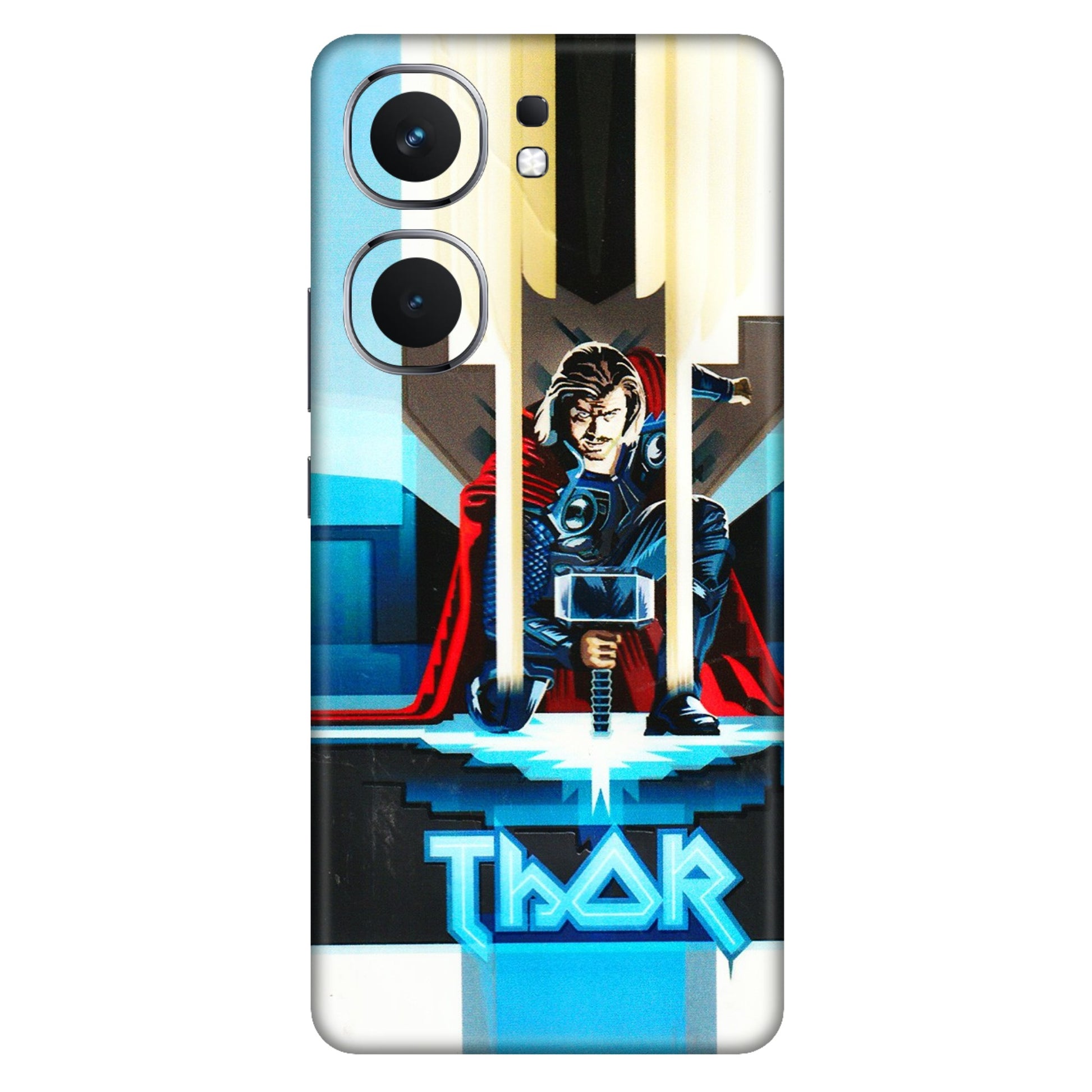 IQOO Phone Skins (All Models) - Thor - 3D Embossed Finish (L-137) IQOO Neo 9 Pro