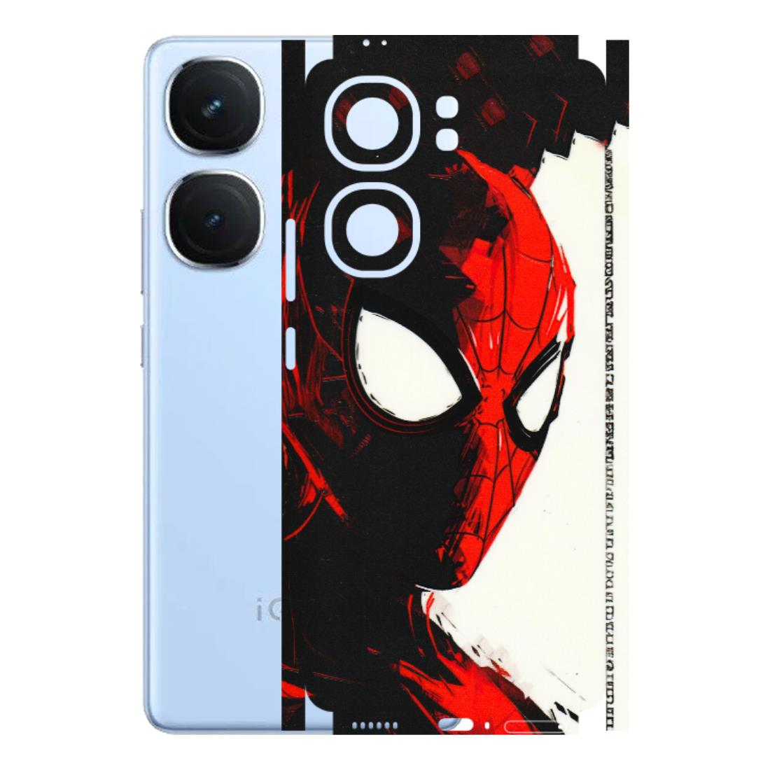 IQOO Phone Skins (All Models) - Spiderman Killer Face - 3D Embossed Finish (L-17) IQOO Neo 9 Pro