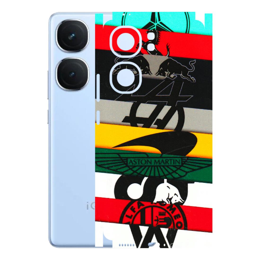 IQOO Phone Skins (All Models) - Multi Designer Brands - 3D Embossed Finish (L-187) IQOO Neo 9 Pro