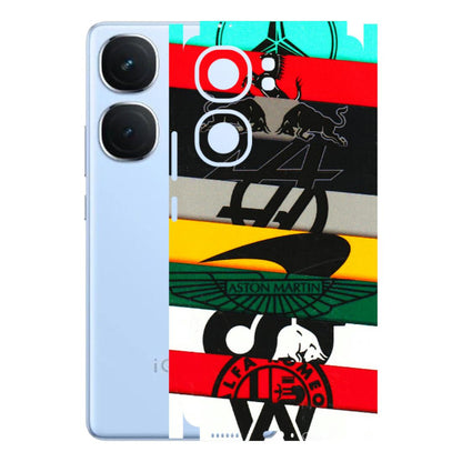 IQOO Phone Skins (All Models) - Multi Designer Brands - 3D Embossed Finish (L-187) IQOO Neo 9 Pro