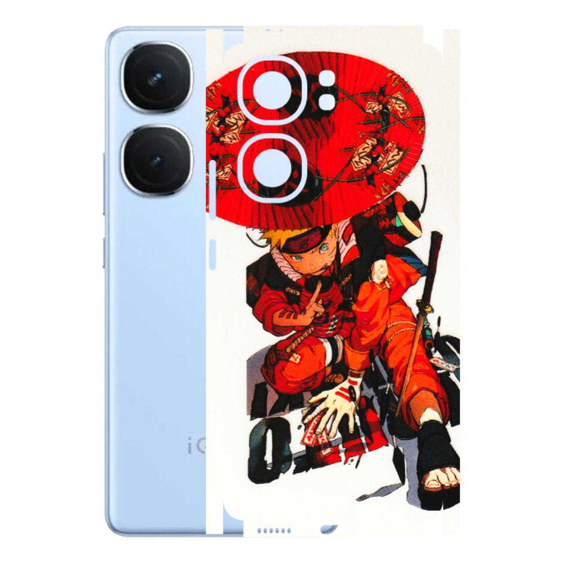 IQOO Phone Skins (All Models) - Naruto - 3D Embossed Finish (L-208) IQOO Neo 9 Pro