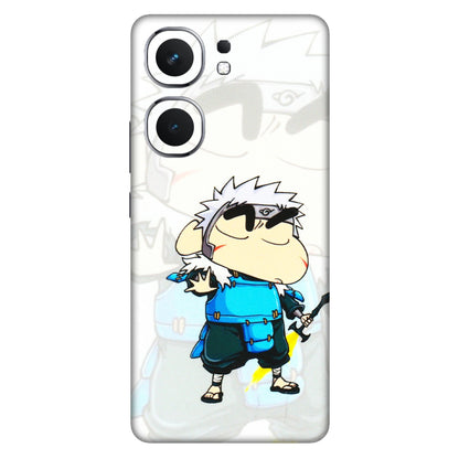 IQOO Phone Skins (All Models) - Angry Young Shinchan - 3D Embossed Finish (L-226) IQOO Neo 9 Pro