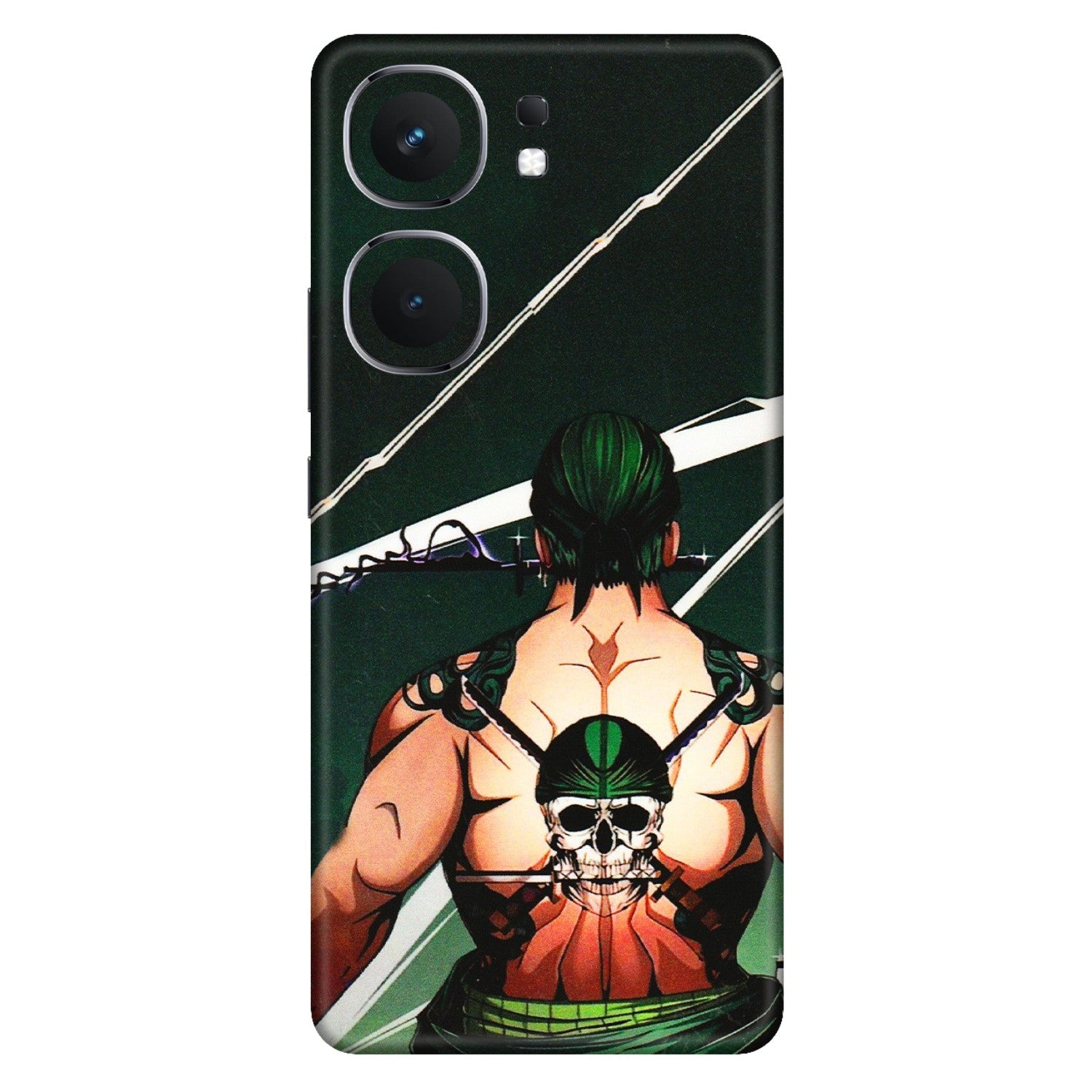 IQOO Phone Skins (All Models) - Zoro Anime - 3D Embossed Finish (L-23) IQOO Neo 9 Pro